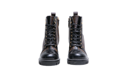 LV ANKLE BOOT STAR TRAIL BRUSHED MONOGRAM - 35 BR