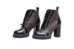 LV ANKLE BOOT STAR TRAIL BRUSHED MONOGRAM - 35 BR