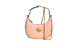 GUCCI HALF MOON MINI LIGHT PINK