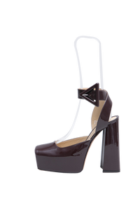 BOTTEGA PLATAFORM TOWER PATENT FONDANT - 35 BR