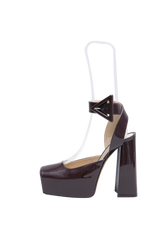 BOTTEGA PLATAFORM TOWER PATENT FONDANT - 35 BR