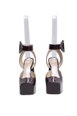 BOTTEGA PLATAFORM TOWER PATENT FONDANT - 35 BR