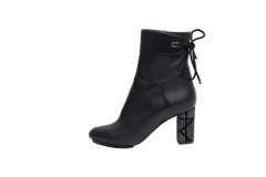 DIOR BOOTS STELLAR STUDDED CALFSKIN BLACK - 33 BR