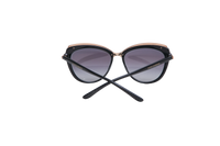 DG CAT EYE DOUBLE-LAYER METAL GOLD/BLACK