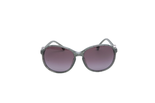 CHANEL SQUARE CC LOGO ACETATE GREEN