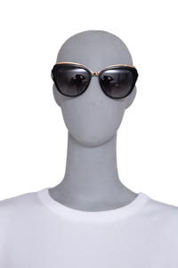 DG CAT EYE DOUBLE-LAYER METAL GOLD/BLACK