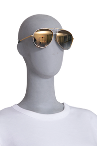 CHLOE ROMIE AVIATOR METAL/EMERALD GRADIENT