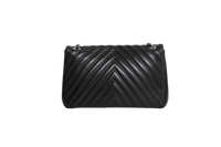 CHANEL CLASSIC SF JUMBO CHEVRON BLACK