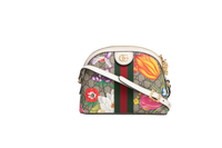 GUCCI OPHIDIA DOME SMALL FLORA & OFF WHITE