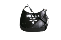 PRADA CLEO BAG SEQUINS BLACK
