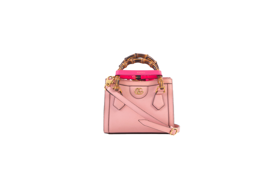 GUCCI DIANA MINI TOTE BAG IN ROSA