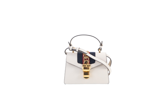 GUCCI SYLVIE BAG MINI OFFWHITE
