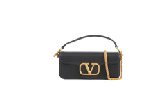 VALENTINO BAGUETTE VLOGO SIGNATURE BLACK