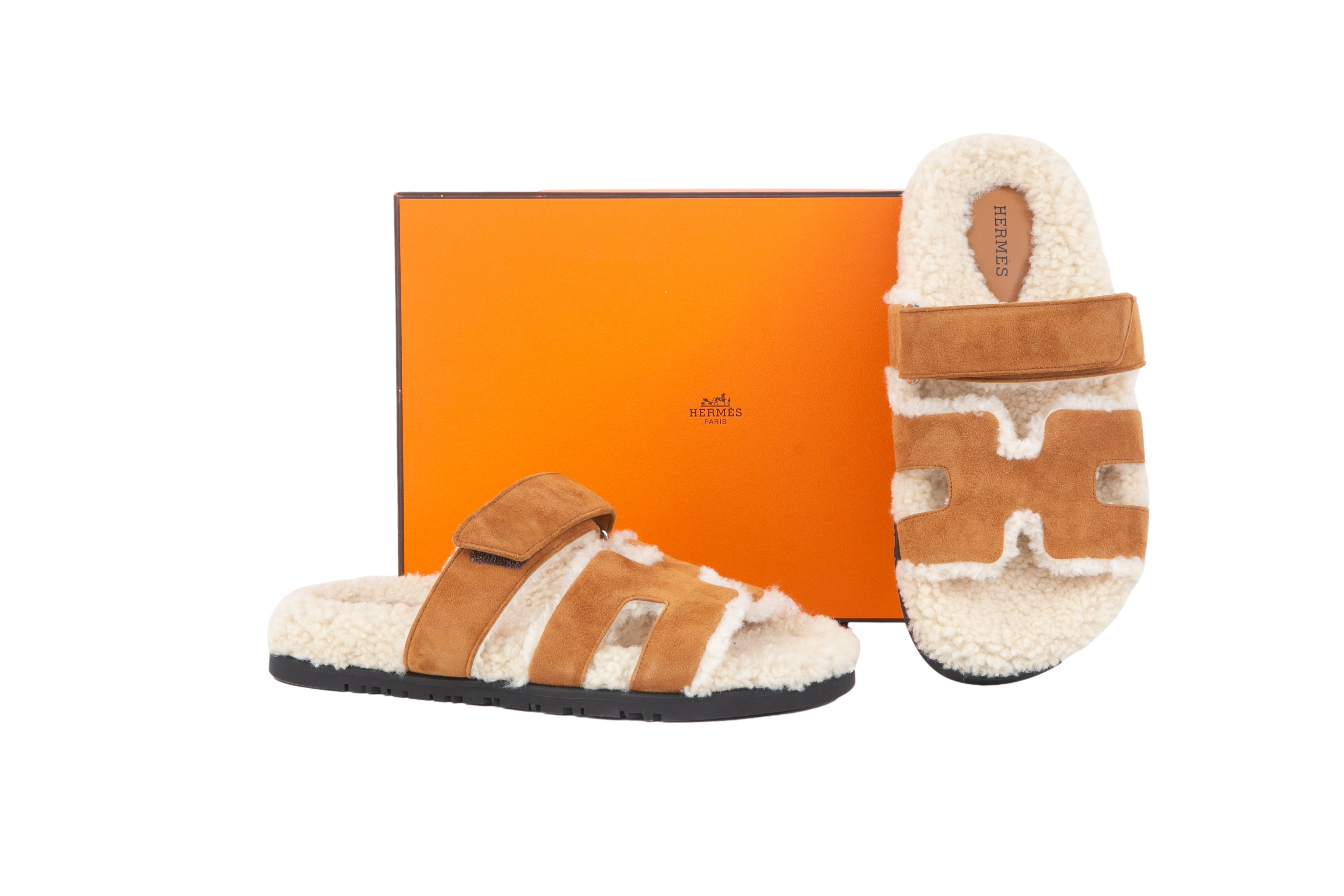 HERMÈS CHYPRE FUR VELOURS NATUREL ECRU – Troca de Luxo HERMÈS CHYPRE FUR VELOURS NATUREL ECRU – Troca de Luxo