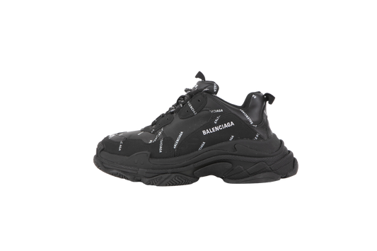 DESAPEGO FERNANDO TORQUATTO BALENCIAGA TRIPLE S ALLOVER BLACK