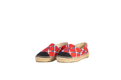 DESAPEGO THASSIA NAVES CHANEL ESPADRILLE NAVY RED