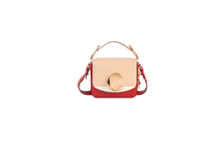 CHLOE C MINI BEGE & VERMELHO