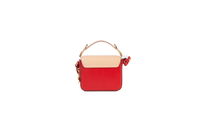 CHLOE C MINI BEGE & VERMELHO