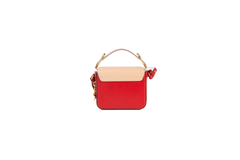 CHLOE C MINI BEGE & VERMELHO