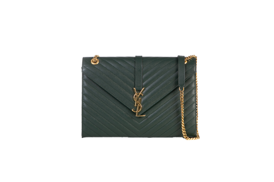 YSL COLLEGE OLIVE LARGE