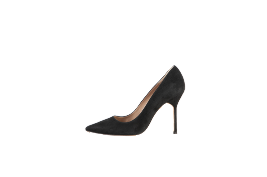 DESAPEGO THASSIA NAVES CAROLINA HERRERA SCARPIN SUEDE BLACK