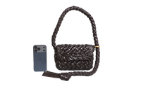 BOTTEGA KALIMERO CITTÀ INTRECCIO DARK BROWN