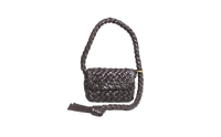 BOTTEGA KALIMERO CITTÀ INTRECCIO DARK BROWN