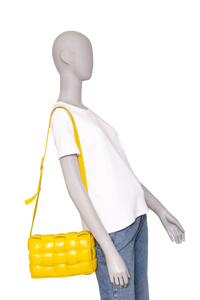 BOTTEGA PADDED CASSETTE MAXI INTRECCIATO LIME