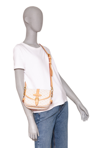 LOUIS VUITTON SAUMUR BB MONOGRAM CANVAS MASTIC CREAM