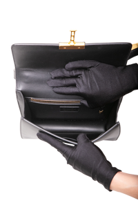DIOR 30 MONTAIGNE LEATHER BLACK