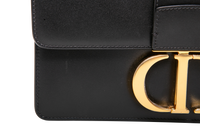 DIOR 30 MONTAIGNE LEATHER BLACK