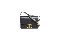 DIOR 30 MONTAIGNE LEATHER BLACK