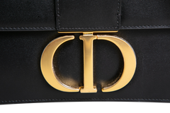 DIOR 30 MONTAIGNE LEATHER BLACK