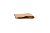 YSL PARIS EAST/WEST WALLET IN GRAIN DE POUDRE TEEK WOOD