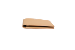 YSL PARIS EAST/WEST WALLET IN GRAIN DE POUDRE TEEK WOOD
