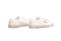YSL SNEAKERS COURT CLASSIC SL/06 WITH EMBROIDERY ON SMOOTH LEATHER OPTICAL WHITE - 38 BR