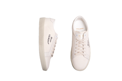 YSL SNEAKERS COURT CLASSIC SL/06 WITH EMBROIDERY ON SMOOTH LEATHER OPTICAL WHITE - 38 BR
