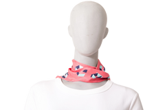 CHANEL SILK MAXI BANDEAU NECKERCHIEF MULTICOLOR