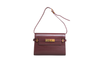 YSL MANHATTAN SMALL SMOOTH CALFSKIN HOT WINE