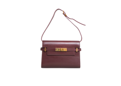YSL MANHATTAN SMALL SMOOTH CALFSKIN HOT WINE