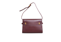 YSL MANHATTAN SMALL SMOOTH CALFSKIN HOT WINE