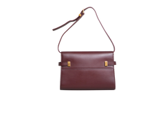 YSL MANHATTAN SMALL SMOOTH CALFSKIN HOT WINE