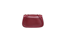 GUCCI BLONDIE CHAIN SMALL LEATHER ROSSO ANCORA