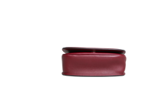 GUCCI BLONDIE CHAIN SMALL LEATHER ROSSO ANCORA