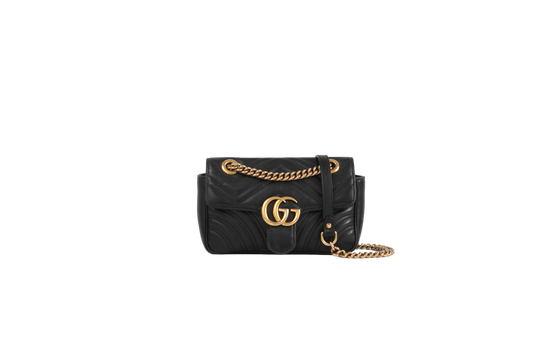 GUCCI GG MARMONT MINI BLACK