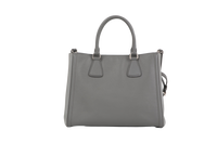 PRADA GALLERIA SAFFIANO LUX GRAY