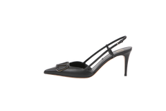 VALENTINO SALTO VLOGO SLINGBACK BLACK