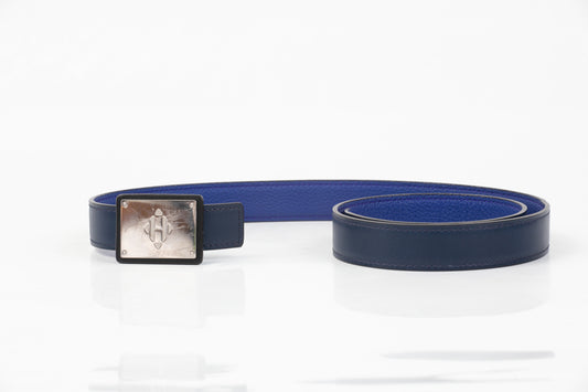 HERMÈS BELT SQUARE ROYAL & NAVY