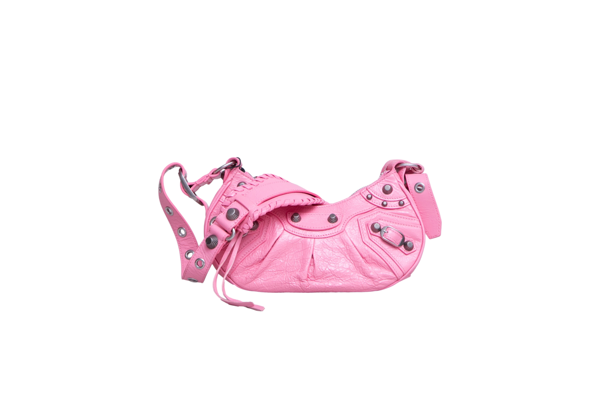 BALENCIAGA LE CAGOLE XS CANDY PINK