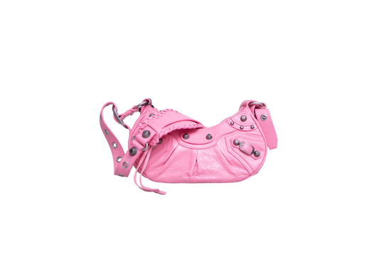 BALENCIAGA LE CAGOLE XS CANDY PINK